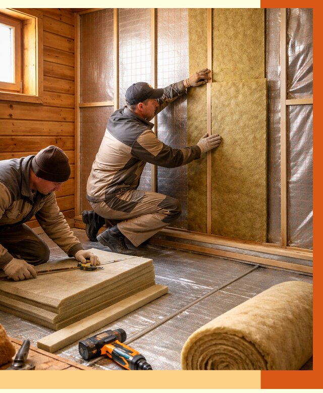 Утепление бани изнутри в Гусь-Хрустальном под ключ от 4493 руб./м² | ТепломастерГсь