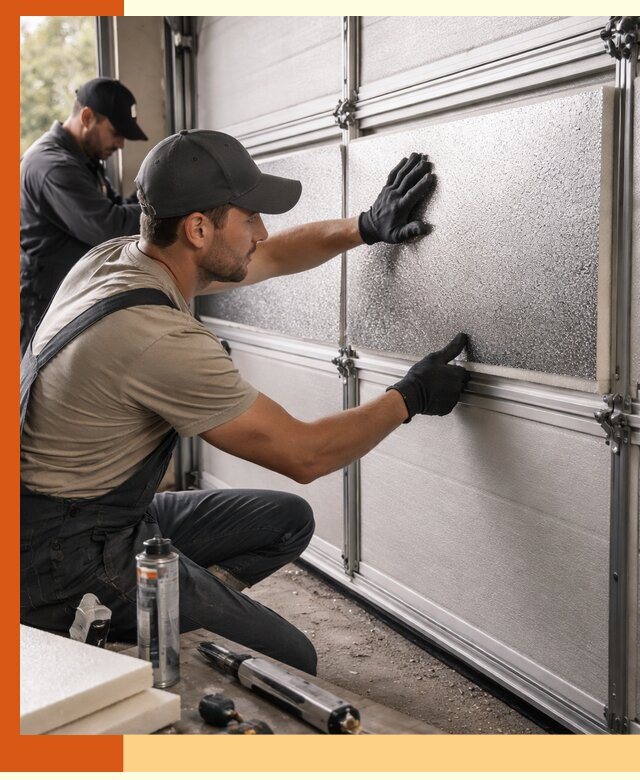 Утепление гаражных ворот в Гусь-Хрустальном качественно и надежно