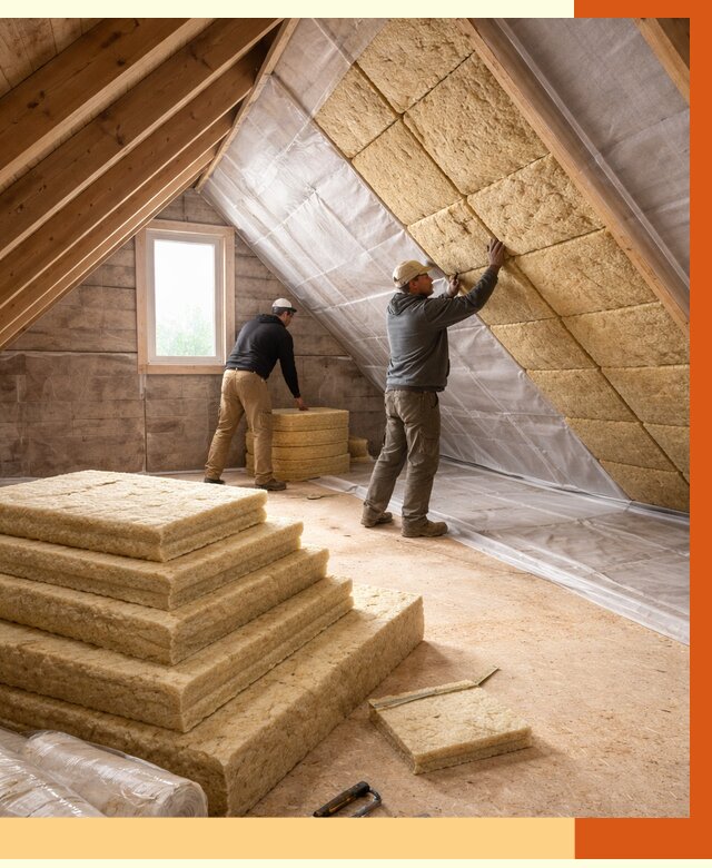 Утепление мансарды в Гусь-Хрустальном от 2675 руб/м2 — комплексно и под ключ | ТепломастерГсь