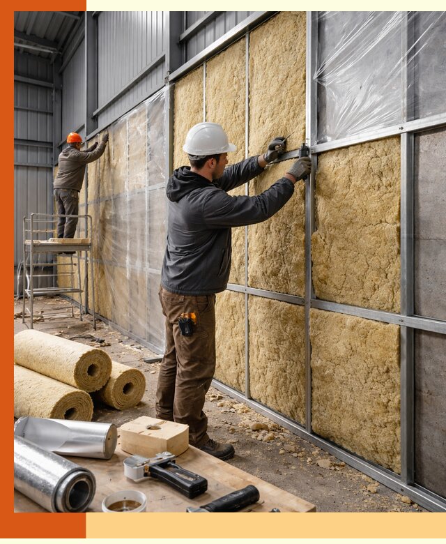 Утепление ангара в Гусь-Хрустальном — профессиональная теплоизоляция помещений