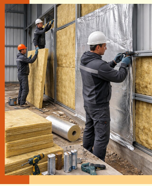 Утепление металлического ангара профессионально в Гусь-Хрустальном