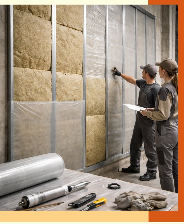 Утепление склада химсырья в Гусь-Хрустальном от 4814 руб. под ключ | ТепломастерГсь