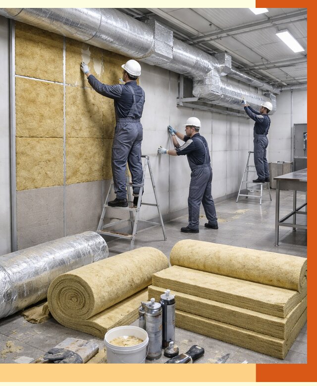 Утепление пищевого цеха в Гусь-Хрустальном от 13373 руб./м² — комплексно под ключ | ТепломастерГсь