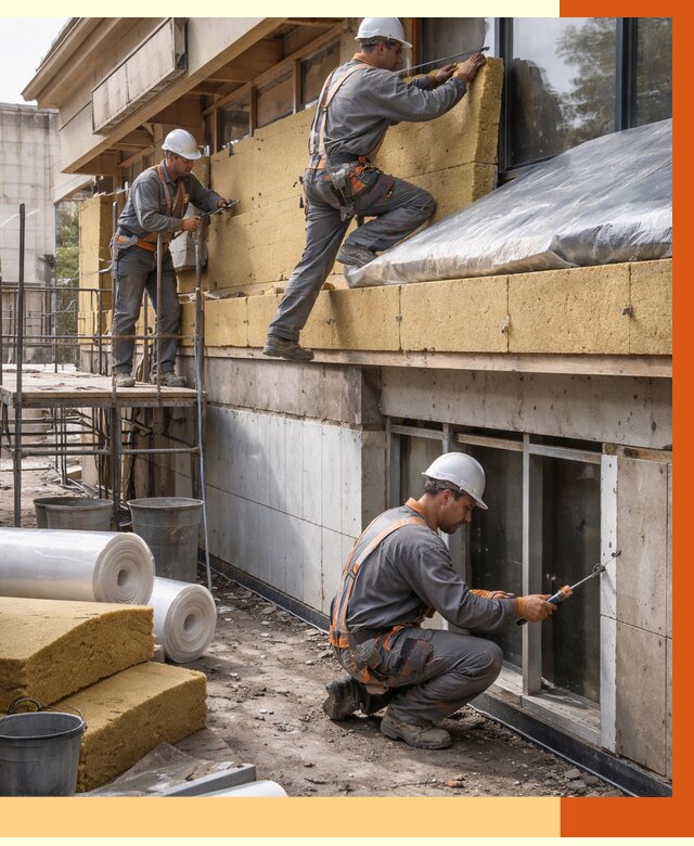 Утепление ресторана в Гусь-Хрустальном под ключ от 695370 руб/м2 | Комплексное решение от ТепломастерГсь