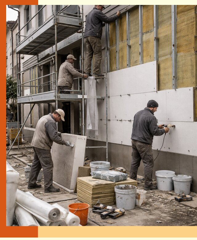 Утепление гостиницы под ключ в Гусь-Хрустальном с гарантией качества