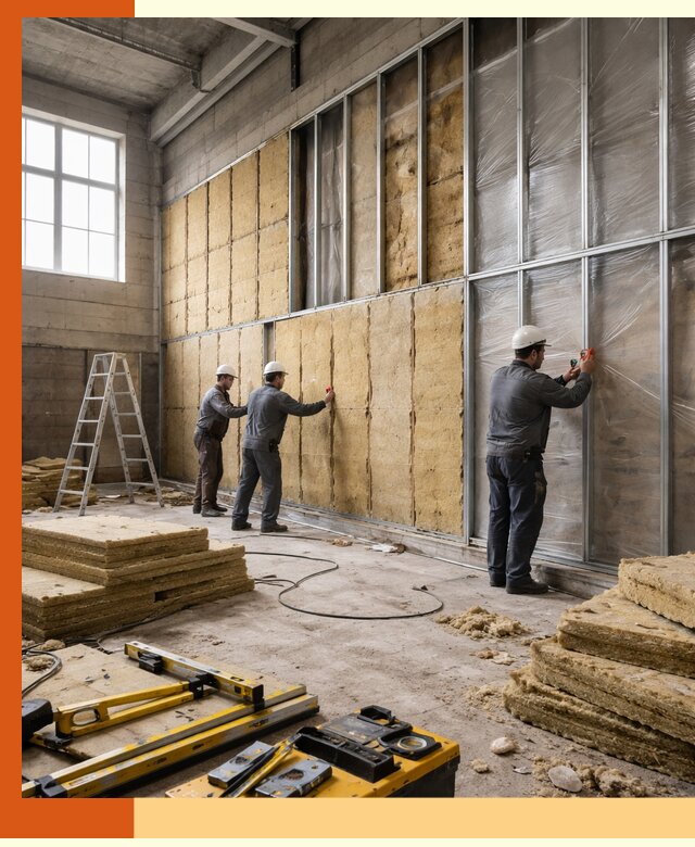 Утепление спортивного зала в Гусь-Хрустальном качественно и недорого