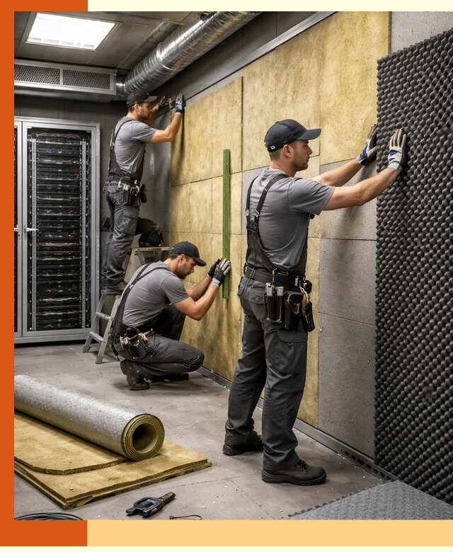 Утепление серверной комнаты профессионально в Гусь-Хрустальном