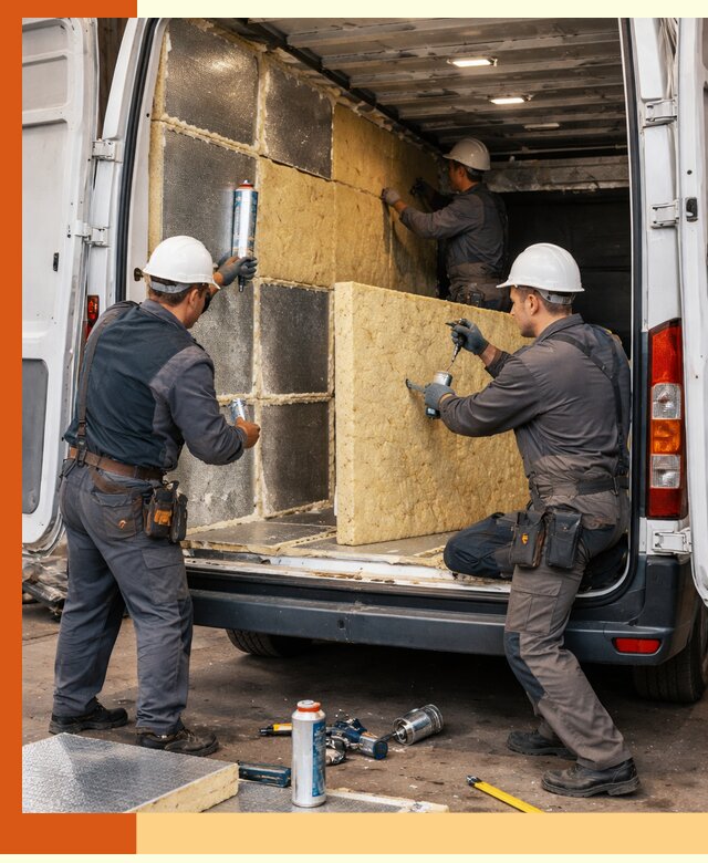 Утепление фургона-рефрижератора в Гусь-Хрустальном для сохранения температуры