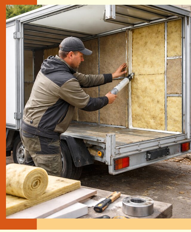 Профессиональное утепление прицепа в Гусь-Хрустальном для любых условий