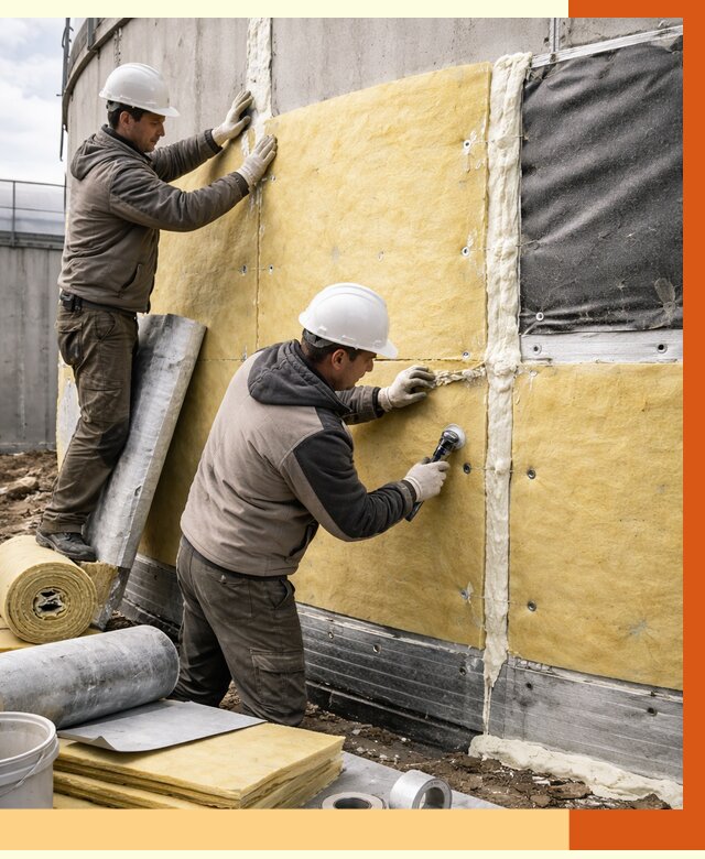 Утепление резервуара в Гусь-Хрустальном от 29420 руб/м2 — монтаж ППУ и комплекс под ключ | ТепломастерГсь