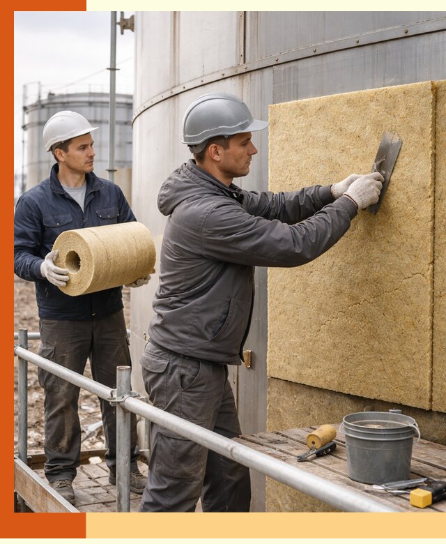 Профессиональное утепление резервуара и теплоизоляция в Гусь-Хрустальном