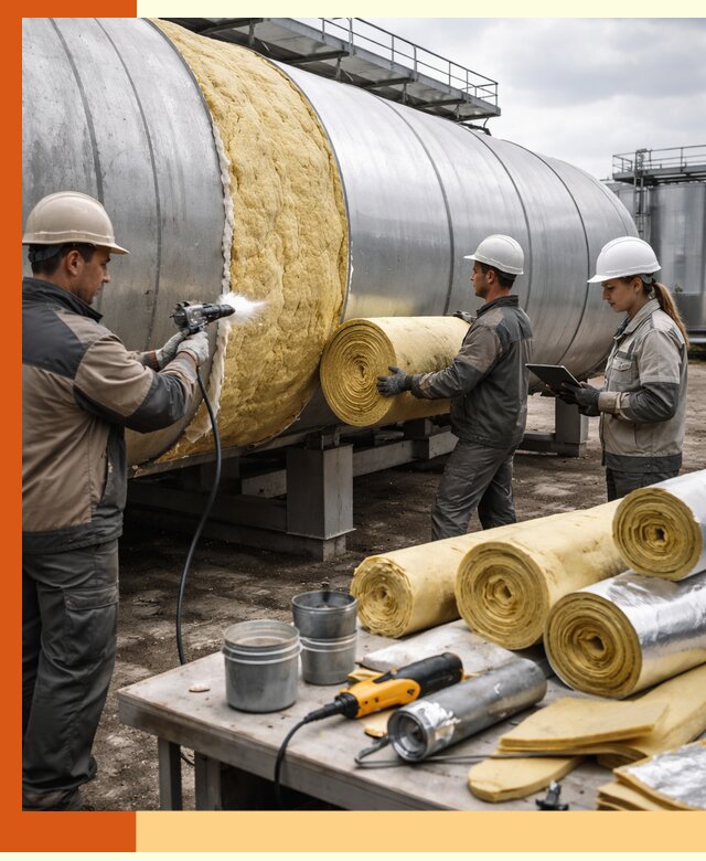 Утепление цистерны в Гусь-Хрустальном — утеплители и монтаж под ключ