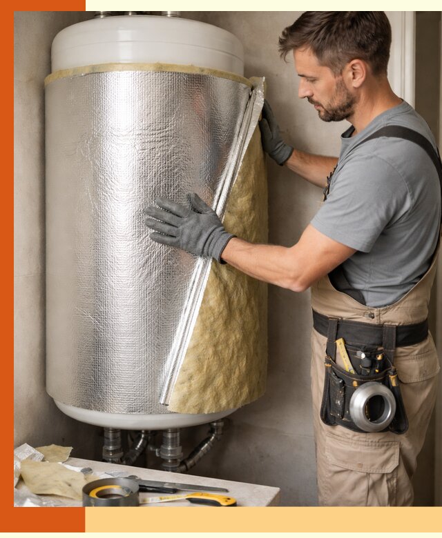 Утепление бойлера в Гусь-Хрустальном для снижения теплопотерь и экономии энергии