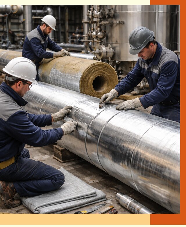 Утепление технологического оборудования в Гусь-Хрустальном от 4493 руб. за м2 | ТепломастерГсь