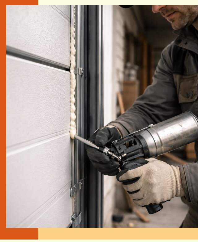 Заполнение пустот ворот в Гусь-Хрустальном профессионально и герметично