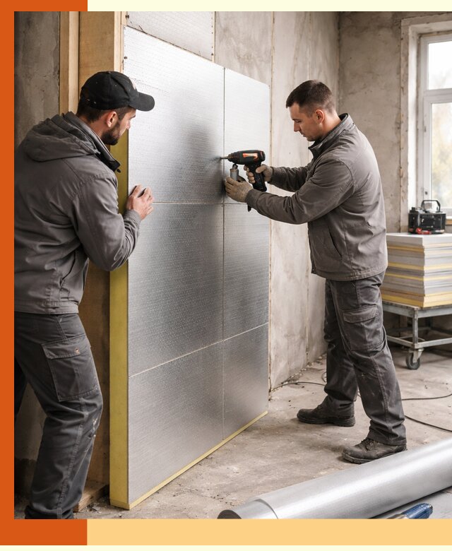 Утепление PIR панелями домов и зданий в Гусь-Хрустальном