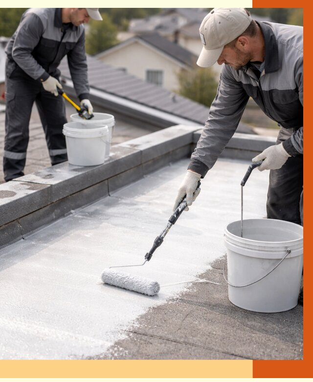 Утепление кровли жидкой теплоизоляцией в Гусь-Хрустальном от 2300 руб./м2 | ТепломастерГсь