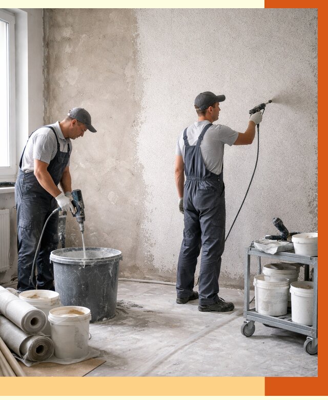 Утепление стен жидкой теплоизоляцией в Гусь-Хрустальном от 4493 руб/м² | ТепломастерГсь