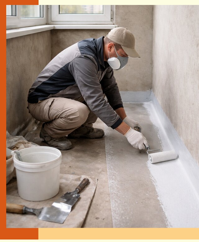 Утепление балкона жидкой теплоизоляцией в Гусь-Хрустальном