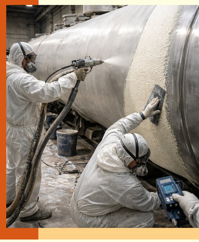 Утепление автоцистерн жидкой теплоизоляцией в Гусь-Хрустальном