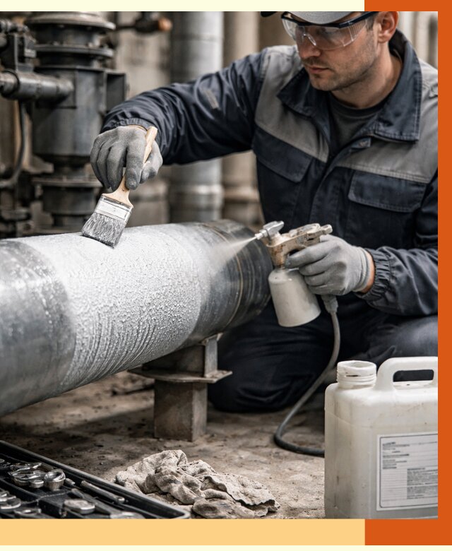 Утепление оборудования жидкой теплоизоляцией в Гусь-Хрустальном от 4814 руб. | ТепломастерГсь