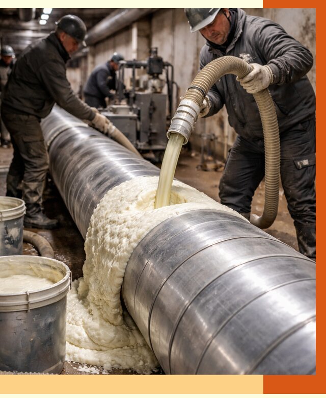 Утепление теплотрассы жидкой теплоизоляцией в Гусь-Хрустальном от 4493 руб. | ТепломастерГсь