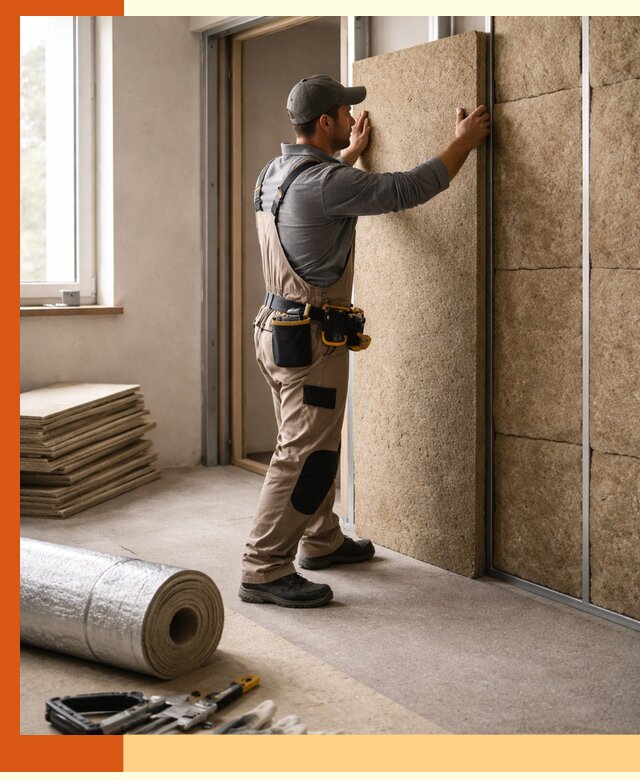 Шумоизоляция дома в Гусь-Хрустальном — комплексная защита от шума