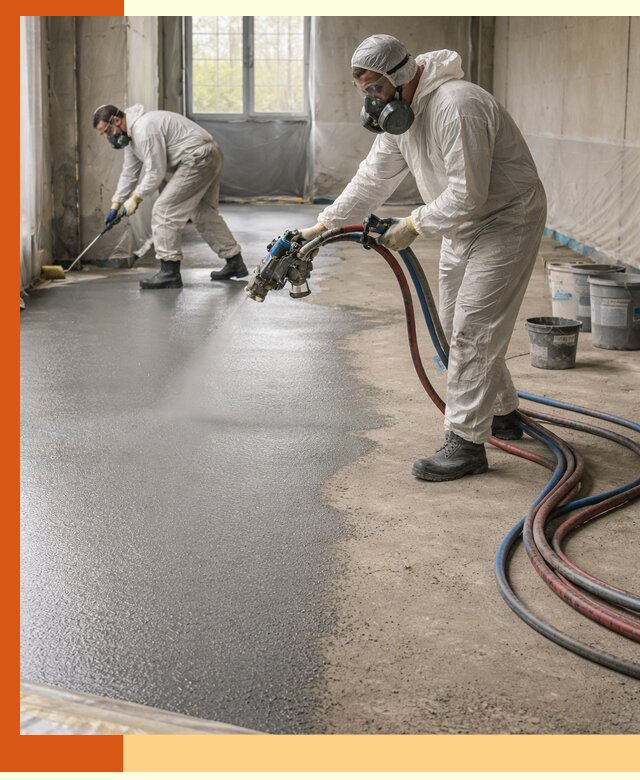 Гидроизоляция полимочевиной полов и конструкций в Гусь-Хрустальном