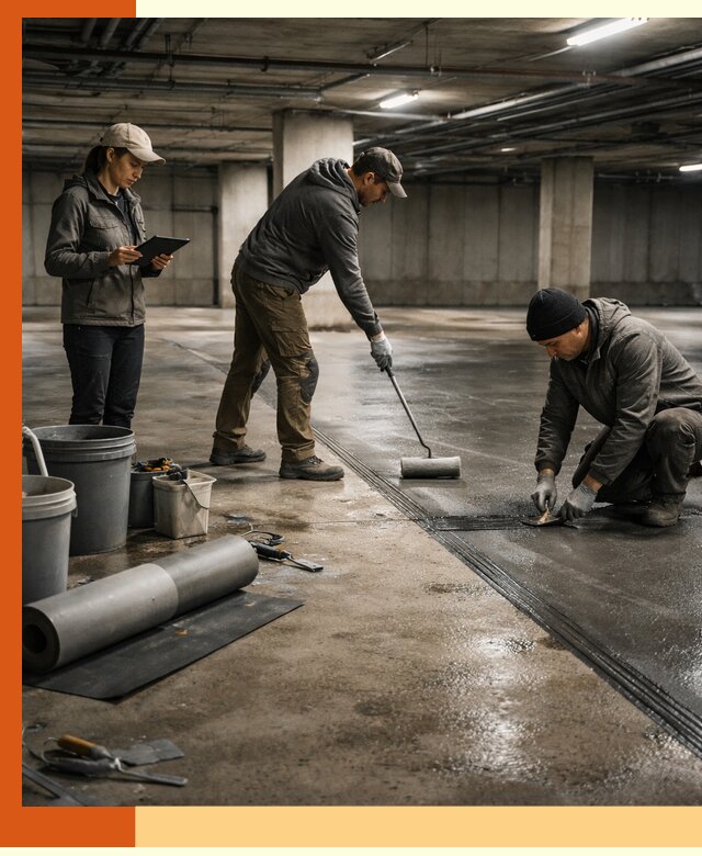 Гидроизоляция паркинга в Гусь-Хрустальном: качественная защита зданий