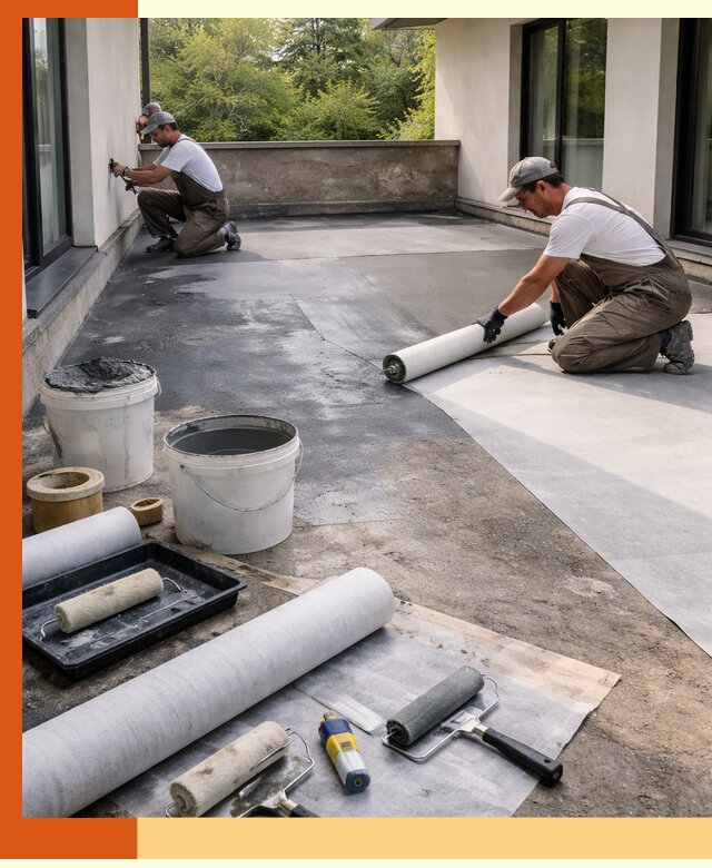 Гидроизоляция террасы в Гусь-Хрустальном — надежная защита от влаги и протечек