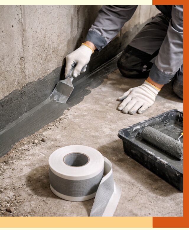 Гидроизоляция швов и герметизация стыков в Гусь-Хрустальном от 1337 руб. | ТепломастерГсь