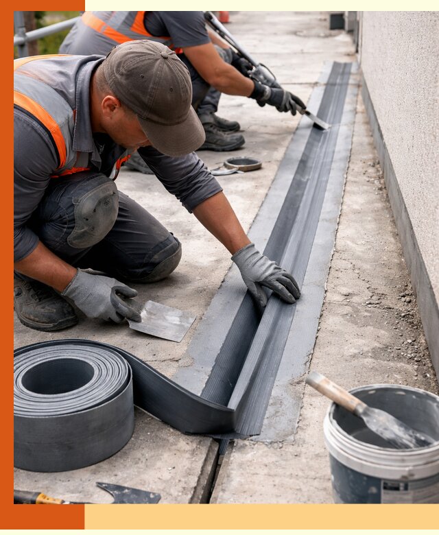 Гидроизоляция деформационного шва в Гусь-Хрустальном профессионально и надежно