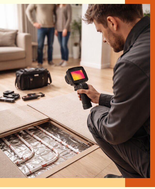 Тепловизионное обследование теплого пола в Гусь-Хрустальном от 4814 руб. — ТепломастерГсь
