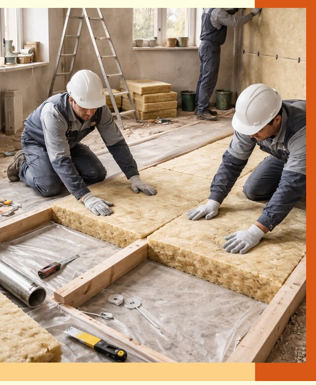 Восстановление теплоизоляции в Гусь-Хрустальном от 9093 руб. — ремонт утепления под ключ | ТепломастерГсь