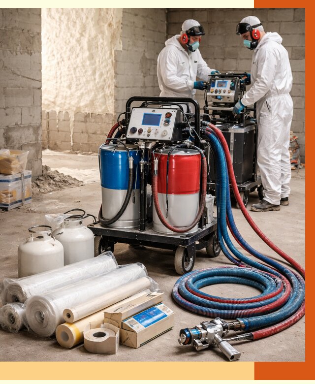 Аренда установки для напыления ППУ в Гусь-Хрустальном от 37443 руб. | ТепломастерГсь