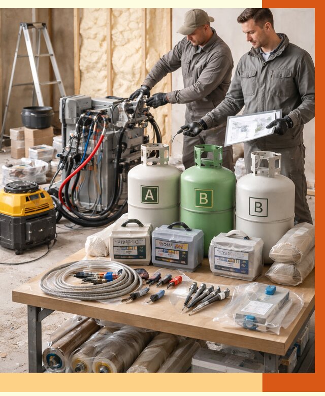 Продажа компонентов ППУ с консультацией в Гусь-Хрустальном от 4493 руб. | ТепломастерГсь