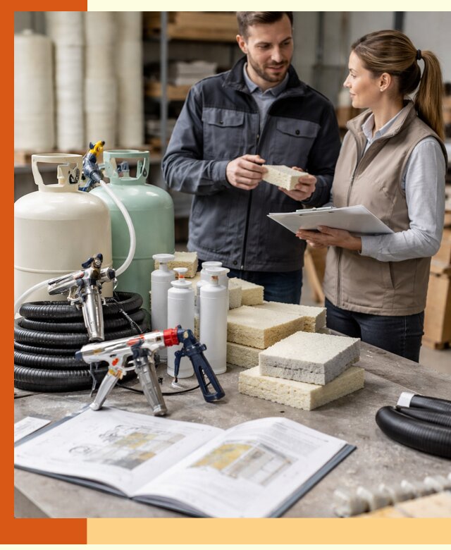 Продажа компонентов ППУ с профессиональной консультацией в Гусь-Хрустальном